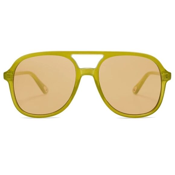 Retro Aviator Sunglasses   - Picture 2 of 3